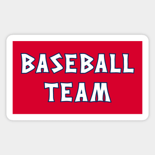 CLE Baseball Team - Red 2 Magnet